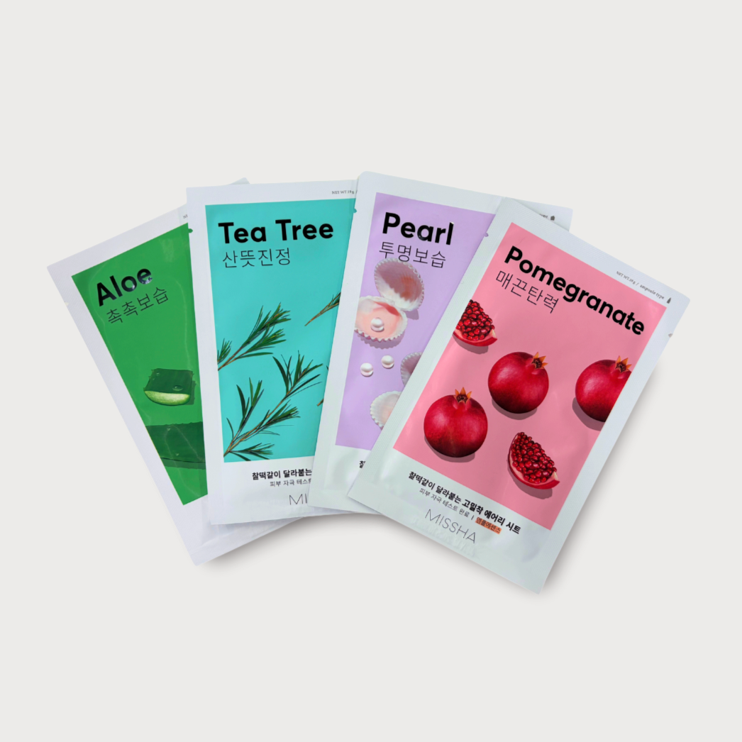 [MISSHA] PACK 4 MASCARILLAS